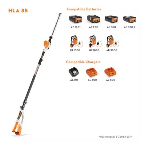 HLA 85 Hedge Trimmer | Lightweight Battery Powered