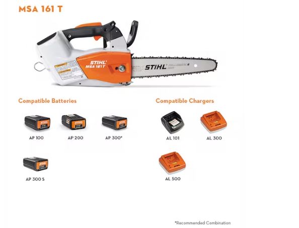 MSA 161 T | Top Handle Battery Chainsaw