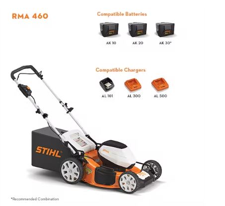 RMA 460 | Cordless Electric Lawnmower