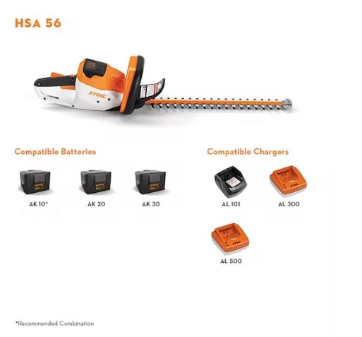 HSA 56 | Hedge Trimmer Rechargeable