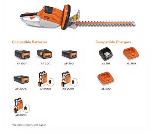 HSA 66 Lithium-Ion Battery Powered Hedge Trimmer