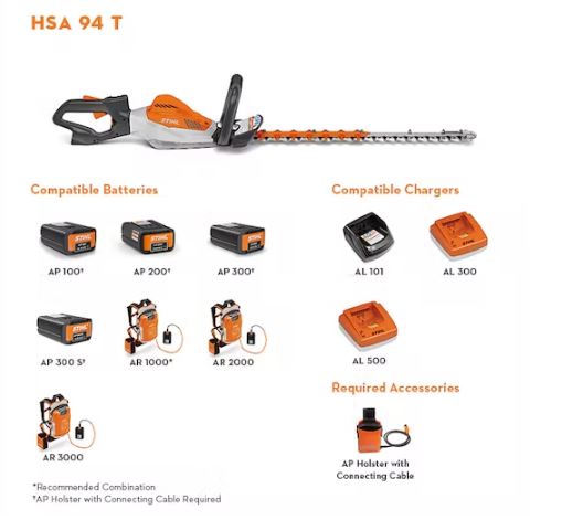 HSA 94 T Rechargeable Hedge Trimmer