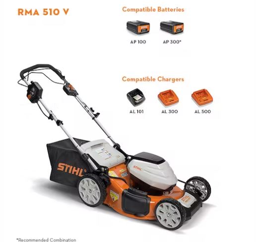 LAWN MOWERS / HOMEOWNER LAWN MOWERS RMA 510 V